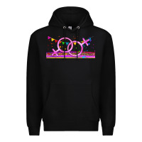 Black lgbtq lesbian  libbey glass Premium Hoodie - HRA Design Shop