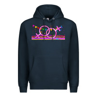 Navy lgbtq lesbian  libbey glass Premium Hoodie - HRA Design Shop