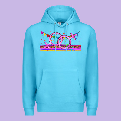 Lgbtq Lesbian  Libbey Glass Premium Hoodie Designed By Hra Design Shop
