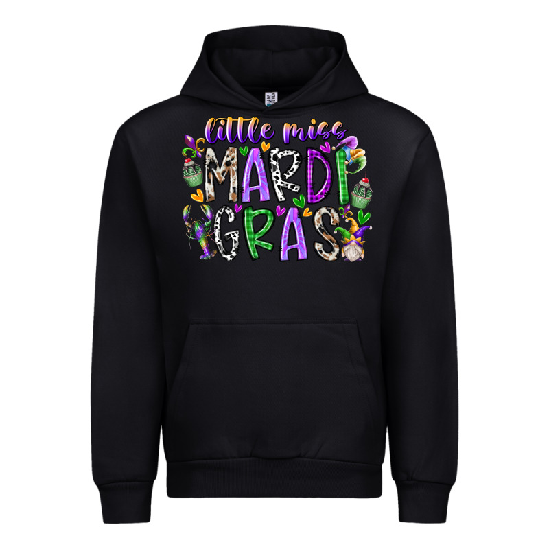Little Miss Mardi Gras Urban Hoodie by RacoonDesign | Teevron