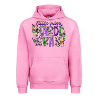 Fuchsia Pink little miss mardi gras Urban Hoodie - RacoonDesign