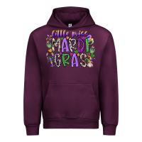 Mauve Wine little miss mardi gras Urban Hoodie - RacoonDesign