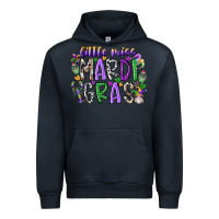 Navy little miss mardi gras Urban Hoodie - RacoonDesign