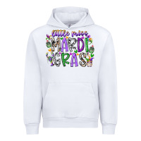 White little miss mardi gras Urban Hoodie - RacoonDesign