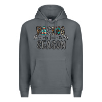 Rock Racing Is My Favorite Season Premium Hoodie - CowhideDigitalArt