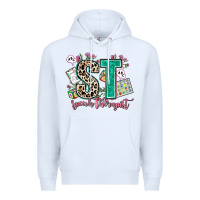 White speech therapist Premium Hoodie - AdoDesignShop