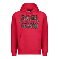 Cardinal Racing Is My Favorite Season Premium Hoodie - CowhideDigitalArt