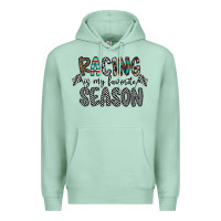 Seafoam Racing Is My Favorite Season Premium Hoodie - CowhideDigitalArt