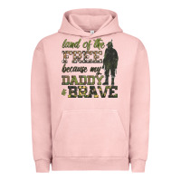Land Of The Free Because My Daddy Is Brave Urban Hoodie | Teevron