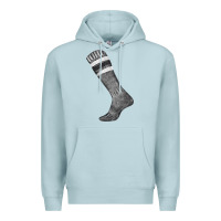 Blue Mist black sock fa element Premium Hoodie - FaDigitalArtStudio