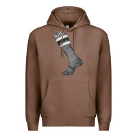 Chestnut black sock fa element Premium Hoodie - FaDigitalArtStudio
