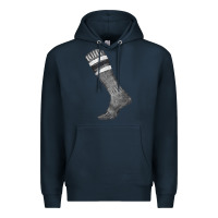 Navy black sock fa element Premium Hoodie - FaDigitalArtStudio