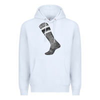 White black sock fa element Premium Hoodie - FaDigitalArtStudio
