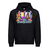 Black louisiana easter dady Urban Hoodie - RacoonDesign