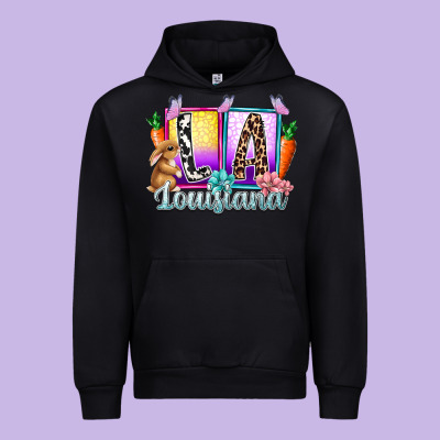 Louisiana Easter Dady Urban Hoodie Designed By Racoondesign