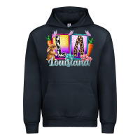 Navy louisiana easter dady Urban Hoodie - RacoonDesign