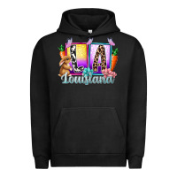 Pigment Black louisiana easter dady Urban Hoodie - RacoonDesign