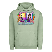 Pigment Oil Green louisiana easter dady Urban Hoodie - RacoonDesign