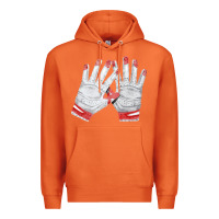 Carrot batting gloves Premium Hoodie - FaDigitalArtStudio