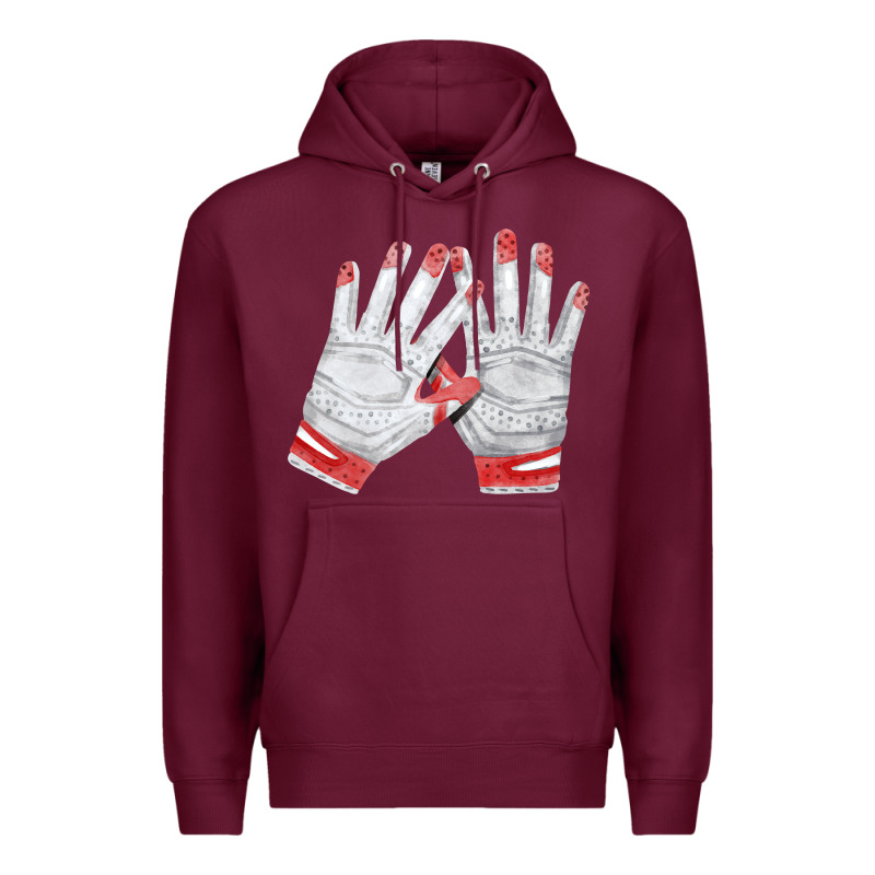 Batting Gloves Premium Hoodie by FaDigitalArtStudio | Teevron
