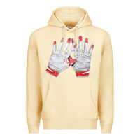 Pina Colada batting gloves Premium Hoodie - FaDigitalArtStudio