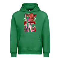 Emerald love cow valentine Urban Hoodie - RacoonDesign