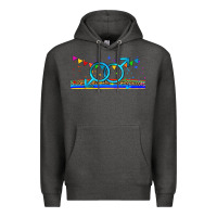 Charcoal Heather lgbtq gay  libbey glass Premium Hoodie - HRA Design Shop