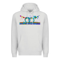 Dove Grey lgbtq gay  libbey glass Premium Hoodie - HRA Design Shop