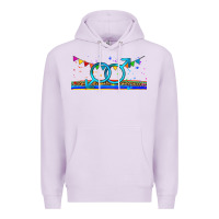 Lilac lgbtq gay  libbey glass Premium Hoodie - HRA Design Shop