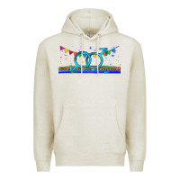 Oatmeal Heather lgbtq gay  libbey glass Premium Hoodie - HRA Design Shop