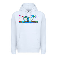White lgbtq gay  libbey glass Premium Hoodie - HRA Design Shop