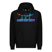 Black lgbtq gay  libbey glass Premium Hoodie - HRA Design Shop