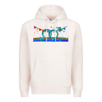 Pale Pink lgbtq gay  libbey glass Premium Hoodie - HRA Design Shop