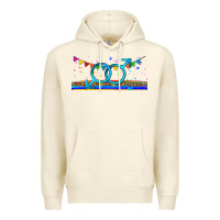 Sandshell lgbtq gay  libbey glass Premium Hoodie - HRA Design Shop