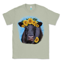 Matcha Black Angus with Sunflower Classic Tee - Jasminsmagicworld