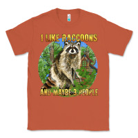 Copper i like raccoons and 3 people Classic Tee - BarkalooDesign