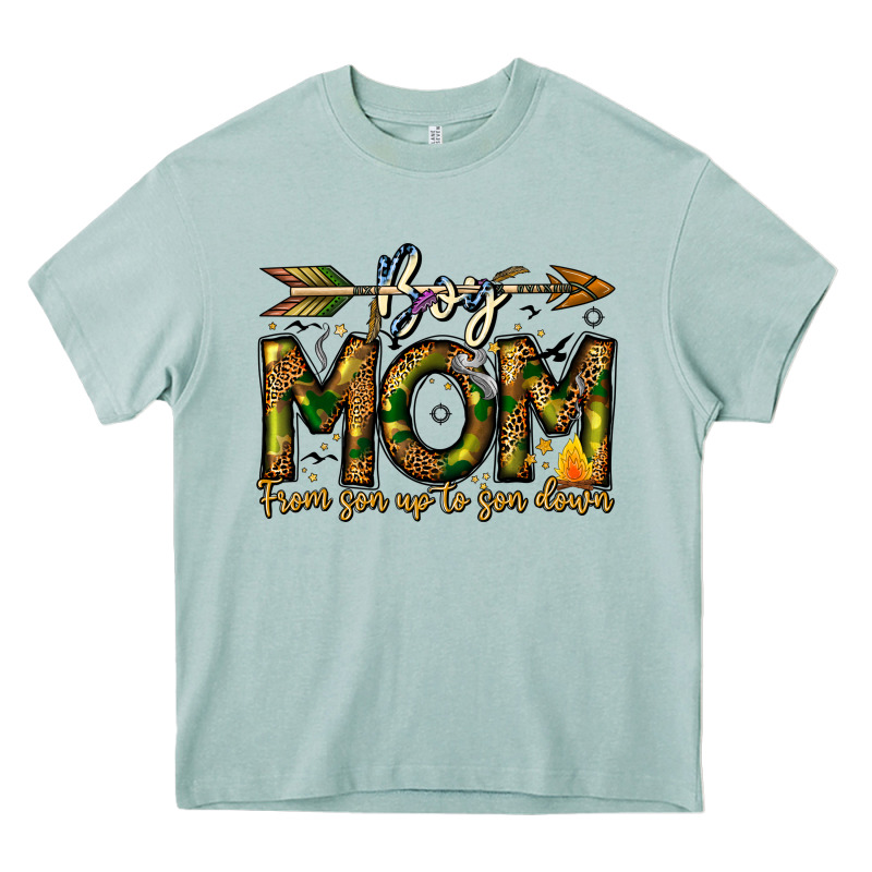Boy Mom From Son Up To Son Down Heavy Core Tee by CowhideDigitalArt | Teevron