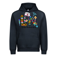 Navy lpn licensed practial nurse Urban Hoodie - CowhideDigitalArt