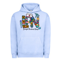 Pigment Grape Ice lpn licensed practial nurse Urban Hoodie - CowhideDigitalArt