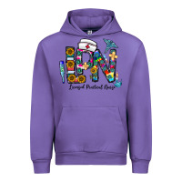 Tulip lpn licensed practial nurse Urban Hoodie - CowhideDigitalArt