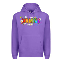 Purple lgbtq human  libbey glass Premium Hoodie - HRA Design Shop