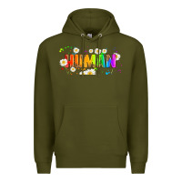 Army Green lgbtq human  libbey glass Premium Hoodie - HRA Design Shop