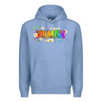 Colony Blue lgbtq human  libbey glass Premium Hoodie - HRA Design Shop