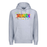 Heather Grey lgbtq human  libbey glass Premium Hoodie - HRA Design Shop
