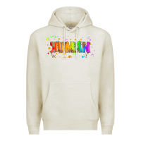 Oatmeal Heather lgbtq human  libbey glass Premium Hoodie - HRA Design Shop