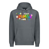 Rock lgbtq human  libbey glass Premium Hoodie - HRA Design Shop