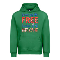 Home Of The Free Because Of The Brave Urban Hoodie | Teevron