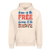 Sandshell home of the free because of the brave Urban Hoodie - HRA Design Shop