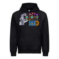 Black mammo technologist Urban Hoodie - CowhideDigitalArt