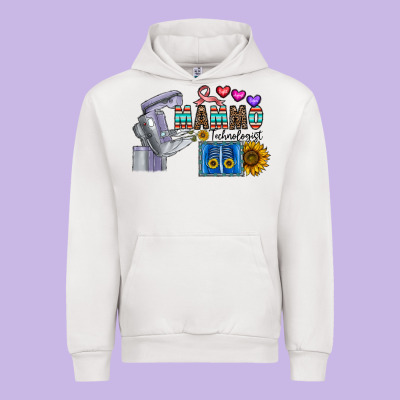 Mammo Technologist Urban Hoodie Designed By Cowhidedigitalart